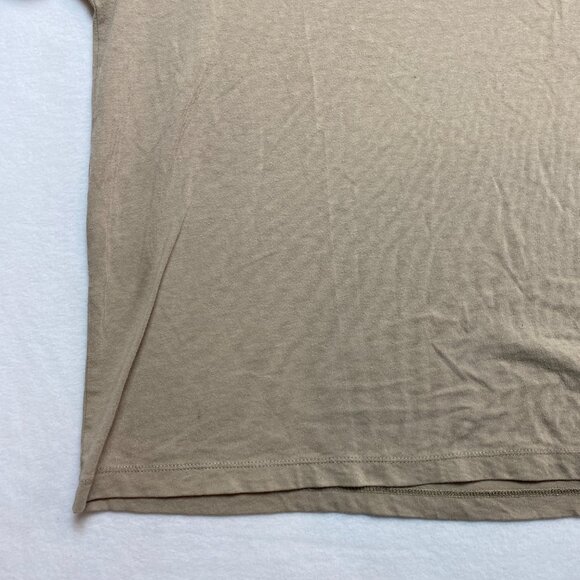 Essentials Fear of God T-Shirt Men's S Tan Camel Short Sleeve Crewneck - Picture 5 of 13